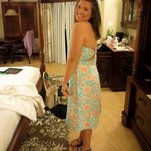 Lilly Pulitzer Size 10 Tie Back Dress